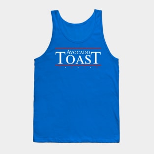 Avocado Toast 2020 Funny Political Slogan Food Tank Top